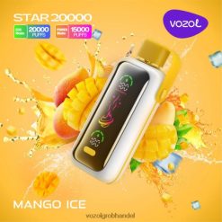 VOZOL STAR 20000 Mango-Eis - F6TH20408 VOZOL E-Zigarette Österreich