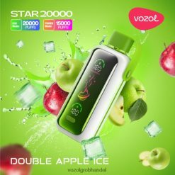 VOZOL STAR 20000 doppeltes Apfeleis - F6TH20402 VOZOL Einweg